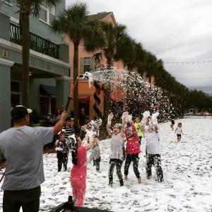 Winter snow festival