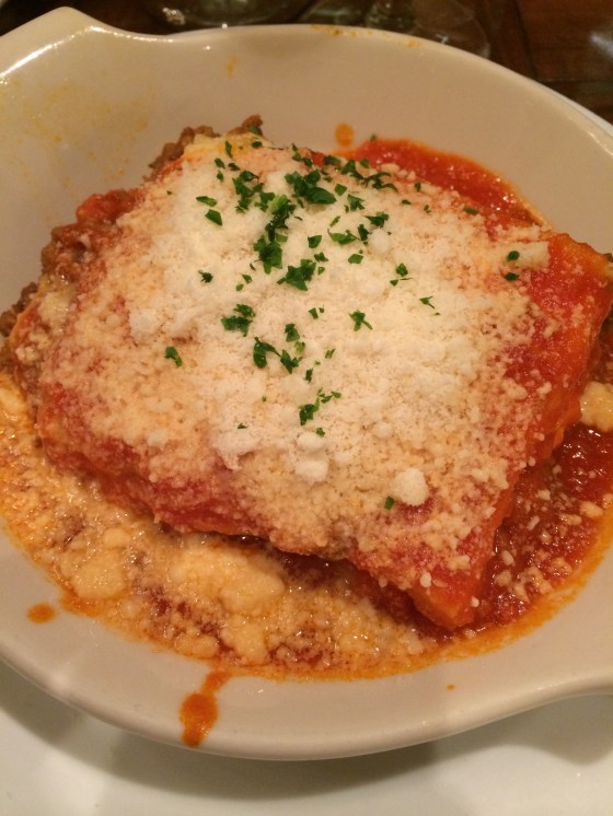 Lasagne with bechamel