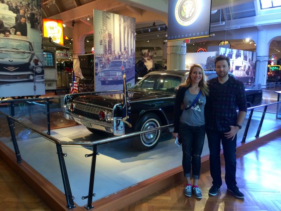 Kennedy was shot in this actual car!